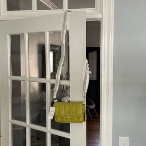 Coach Hayden Quilted Lime Green Crossbody Bag